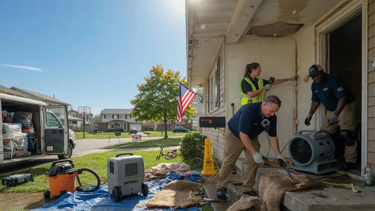 Water Damage Restoration in Valley City, OH near me
